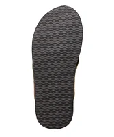 Denver Hayes Men's Mazinaw Thong Style Flip Flops - Dark Brown