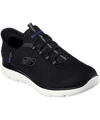 Skechers Men's Summits Hands Free Slip-ins Sneakers - Black