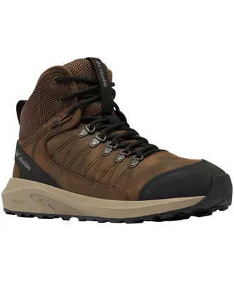 Columbia Men's Trailstorm Crest Mid-Height Waterproof Techlite Leather Hiking Boots