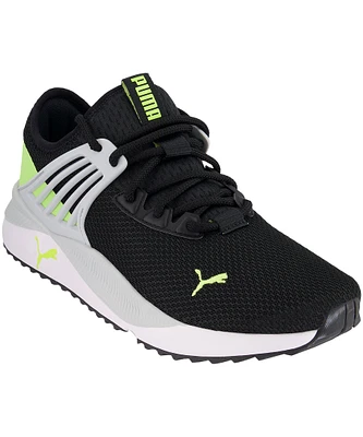 PUMA Men's Pacer Future Sneakers - Black/Grey Lily Pad