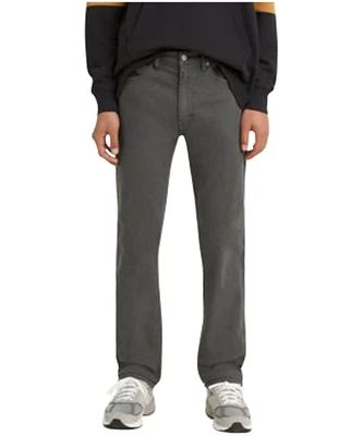 Levi's Men's 505 High Rise Regular Fit Pants - Charcoal