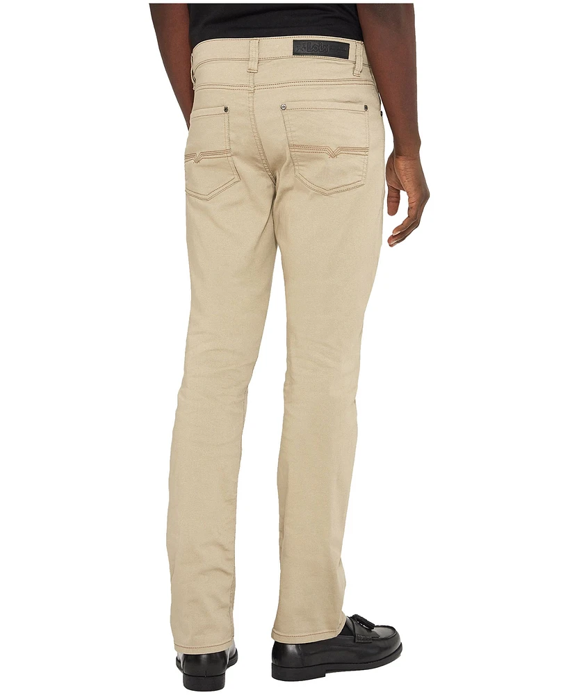 Men's Brad High Rise Slim Stretch Pants - Sand