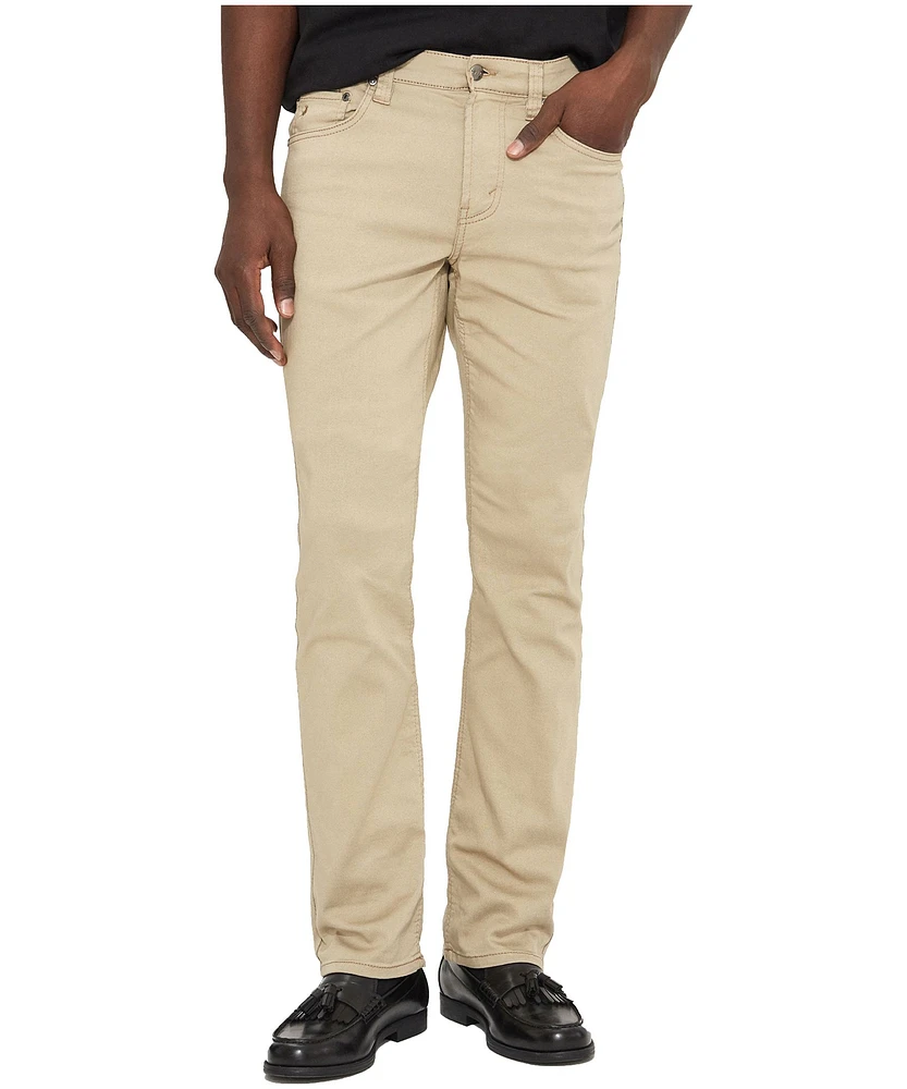 Men's Brad High Rise Slim Stretch Pants - Sand