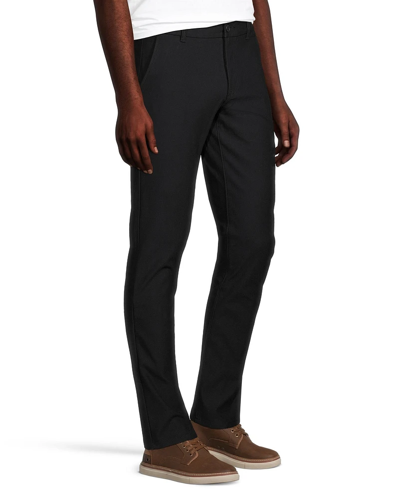 Denver Hayes Men's 4-Way Stretch Slim Pants