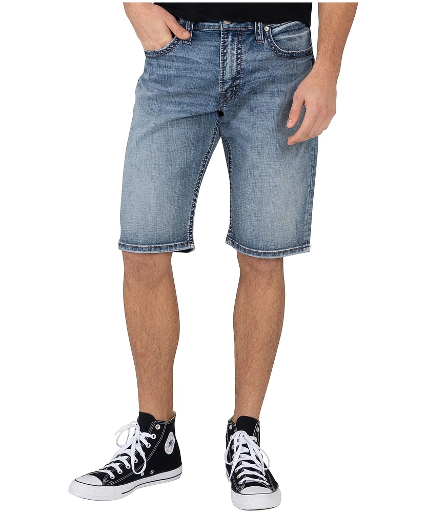 Silver Men's Gordie Loose Fit Medium Wash Shorts