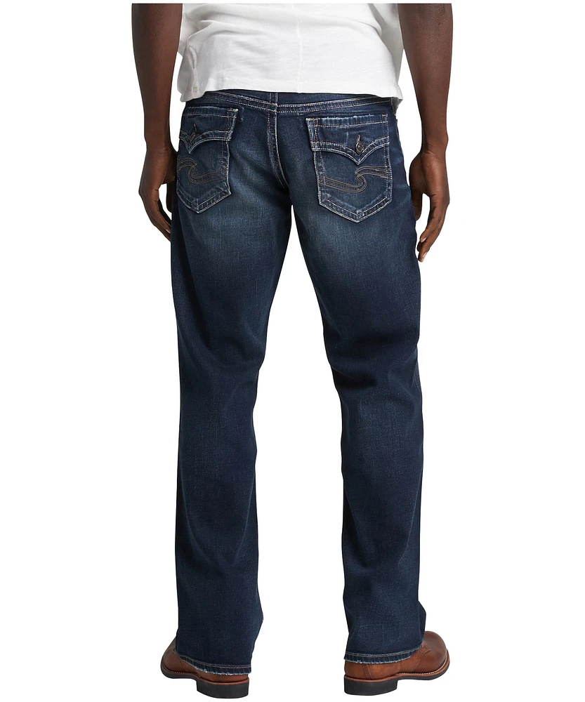 Silver Men's Zac Relaxed Straight Jeans