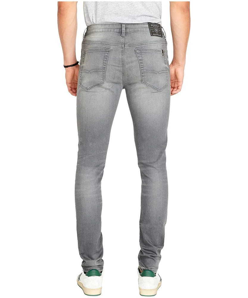 Buffalo Men's Max Skinny Stretch Grey Jeans