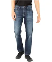 Silver Men's Machray Mid Rise Classic Straight Fit Jeans - Dark Wash