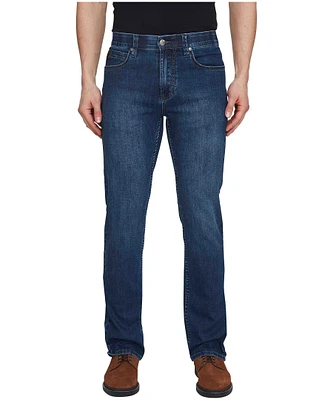 Lois Men's Brad L  5 Pocket Straight Fit Stretch Jeans - Dark Wash ONLINE ONLY