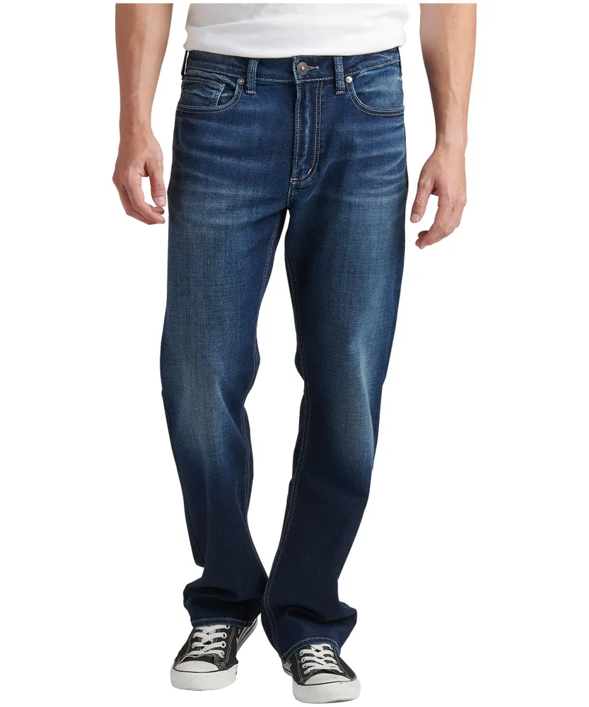 Silver Men's Grayson Classic Fit Straight Leg Ultimate Stretch Jeans