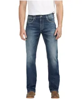 Silver Men's Jace Slim-Fit Bootcut Jeans