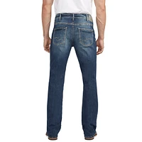 Silver Men's Jace Slim-Fit Bootcut Jeans