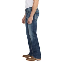 Silver Men's Jace Slim-Fit Bootcut Jeans