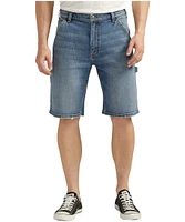 Silver Men's Relaxed Painter Shorts