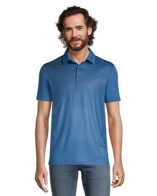 EXP Men's Casual Fit Quick Dry FreshTech Polo Shirt