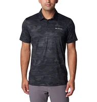 Columbia Men's Omni-Shade™ Tech Trail All Over Print Polo Shirt