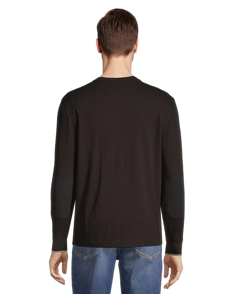 Helly Hansen Men's Long Sleeve Waffle Henley Shirt