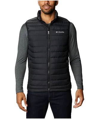 Columbia Men's Powder Lite Water Resistant Omni-Heat Insulated Vest Jacket