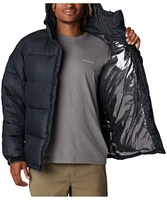 Columbia Men's Pike Lake II Omni-Heat Water Repellent Insulated Hooded Puffer Jacket