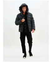 Point Zero Men's Ashton Corduroy Puffer Parka Jacket