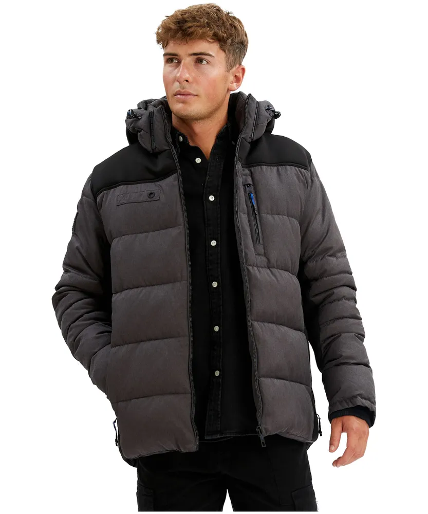 Point Zero Men's Carlyle Parka Puffer Jacket