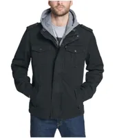 Levi's Men's Cotton Sherpa Lined Jersey Hooded Casual Jacket