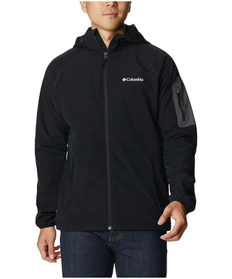 Columbia Men's Tall Heights Water and Wind Resistant Softshell Jacket