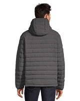 WindRiver Men's Hyper-Dri® HD1 Water Repellent Breathable T-Max® Insulated Hooded Puffer Jacket