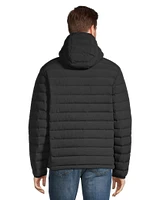 WindRiver Men's Hyper-Dri® HD1 Water Repellent-Breathable T-Max® Insulated Hooded Puffer Jacket