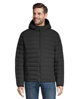 WindRiver Men's Hyper-Dri® HD1 Water Repellent-Breathable T-Max® Insulated Hooded Puffer Jacket