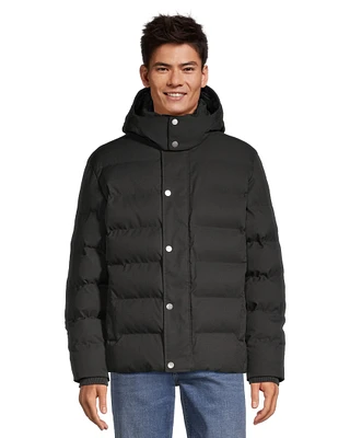 Denver Hayes Men's Urban Puffer Hyper-Dri® HD1 Water Repellent-Breathable T-Max® Insulated Jacket