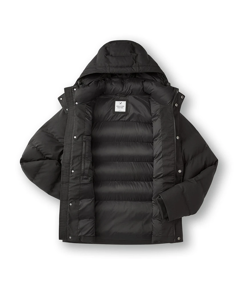 Denver Hayes Men's Urban Puffer Hyper-Dri® HD1 Water Repellent-Breathable T-Max® Insulated Jacket