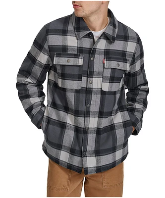 Levi's Men's Flannel Insulated Shirt Jacket