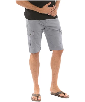 Lois Men's Enrique Denim Cargo Shorts - Grey