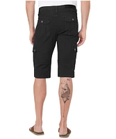 Lois Men's Lucas Stretch Slub Twill Cargo Shorts