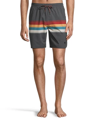 FarWest Men's Retro Volley Swim Trunks