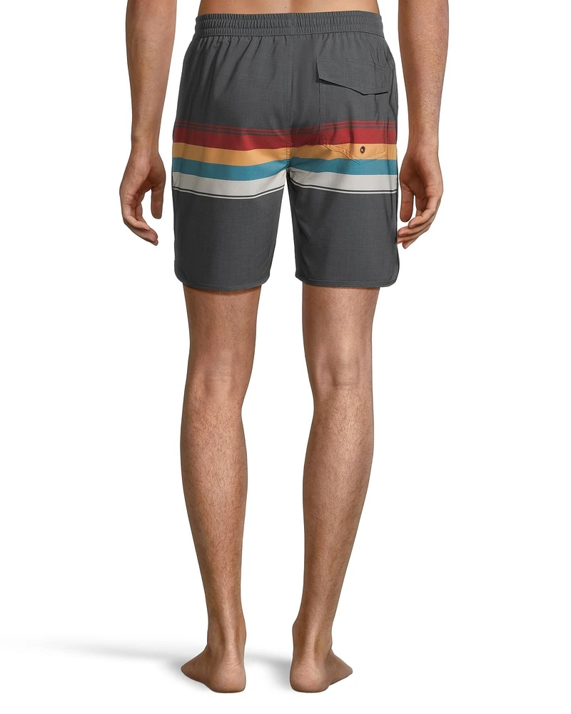 FarWest Men's Retro Volley Swim Trunks