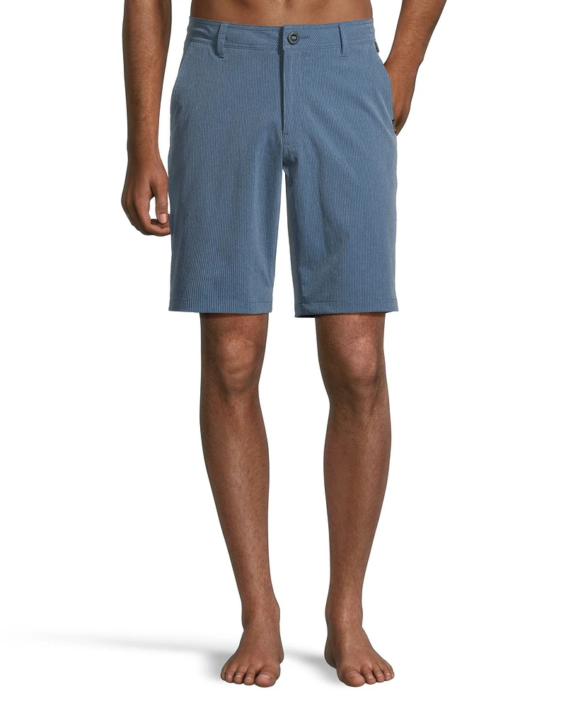 FarWest Men's Stretch Textured Hybrid Shorts