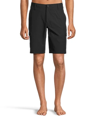 Farwest Men's Stretch Ripstop Cargo Hybrid Shorts