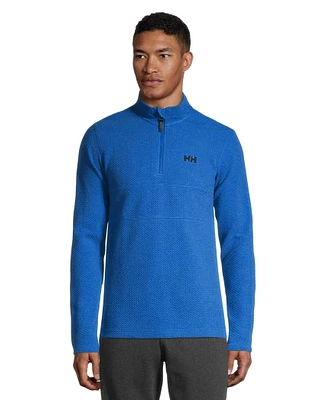 Helly Hansen Men's Rossland Mock Neck Half Zip Pullover Sweatshirt