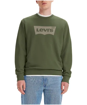 Levi's Men's Standard Fit Batwing Graphic Crewneck Sweatshirt