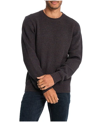 Lois Men's Denzel Crewneck Striped Sweater