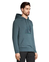 WindRiver Men's Wolf Graphic Fleece Hoodie