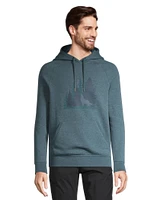 WindRiver Men's Wolf Graphic Fleece Hoodie