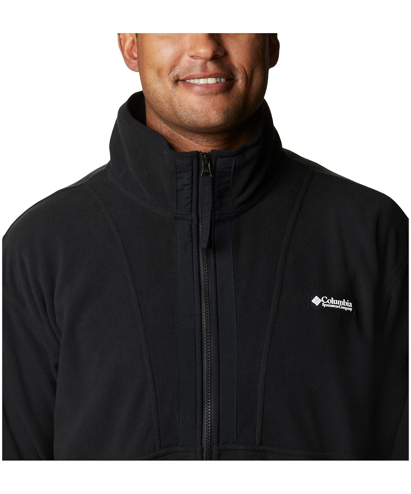 Columbia Men's Back Bowl Lightweight Full Zip Fleece Sweatshirt