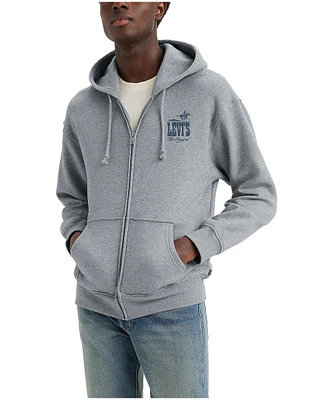 Levi's Men's Back Graphic Relaxed Fit Full Zip Hoodie