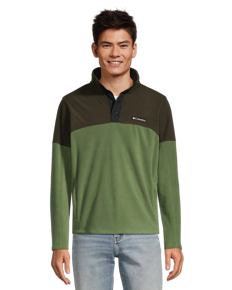 Columbia Men's Basin Trail III Half Snap Fleece Pullover