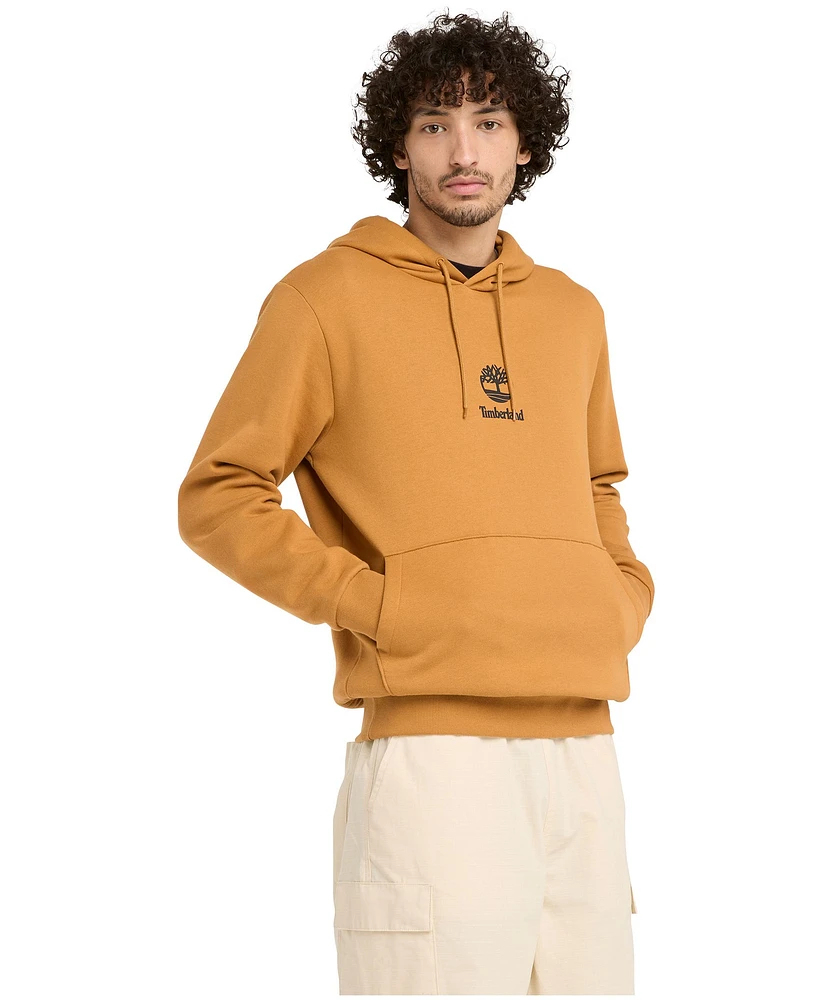 Timberland Unisex Small Tree Logo Popover Fleece Hoodie