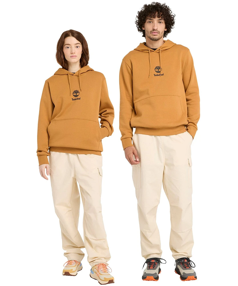 Timberland Unisex Small Tree Logo Popover Fleece Hoodie