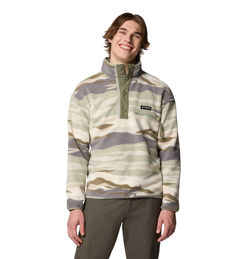 Columbia Men's Helvetia II Half Snap Printed Fleece